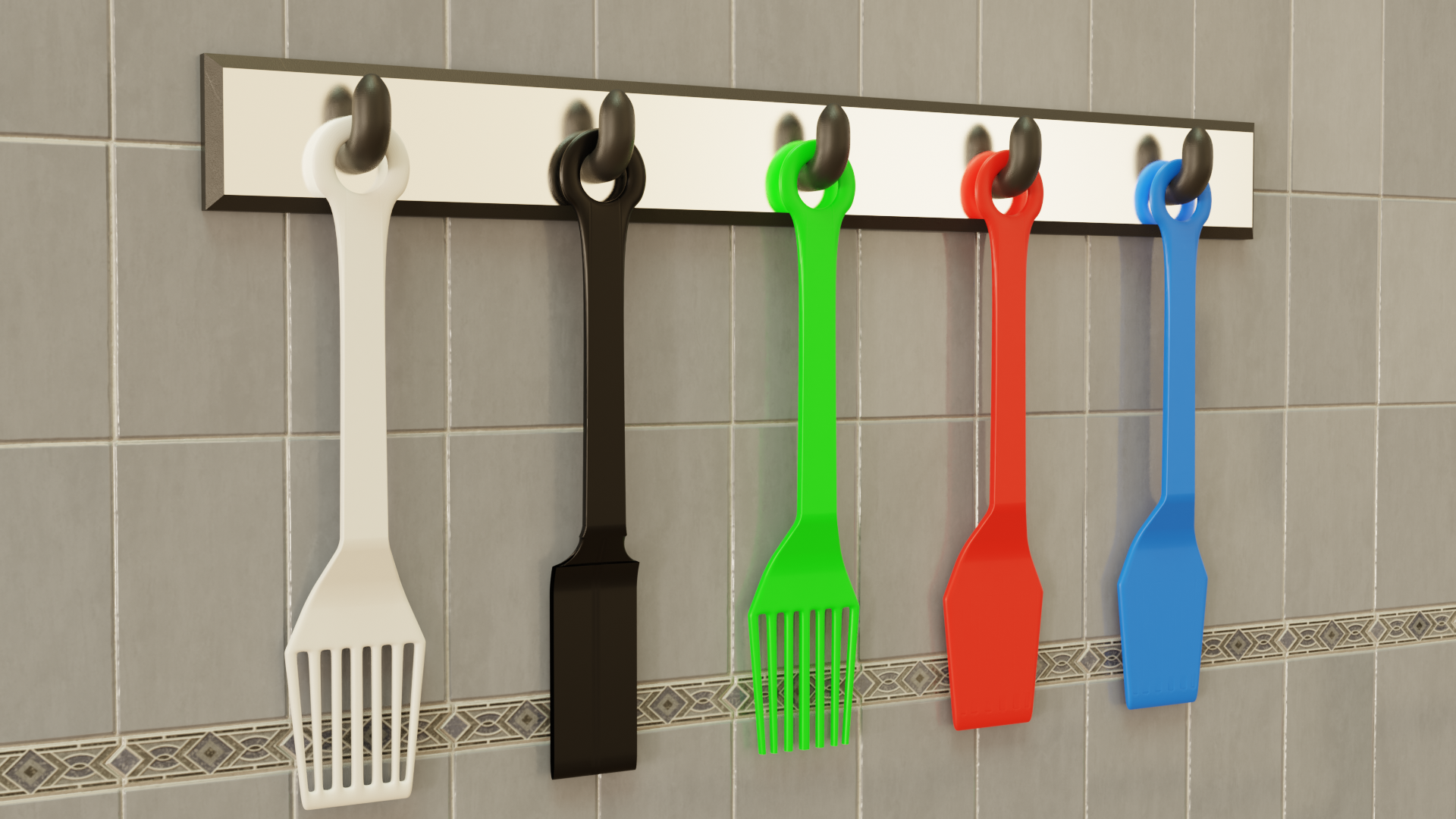 Spatula rack