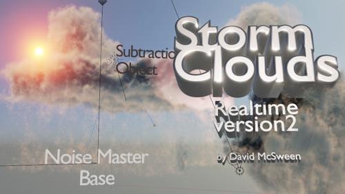 Storm Clouds 2 real time with Eevee
