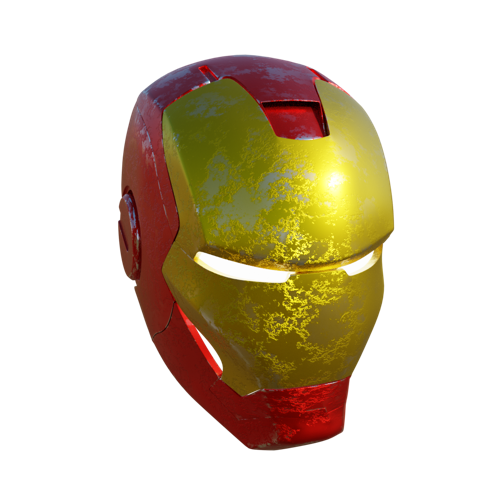 iron man helmet (fan art)