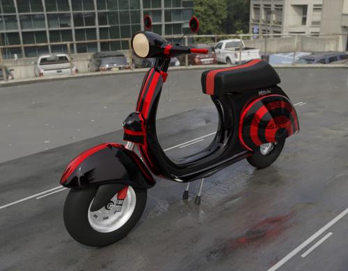 Persona 5 Vespa