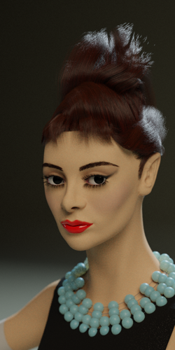 Female Character rigged