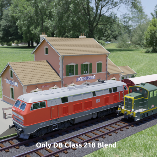 Locomotive diesel DB Classe 218