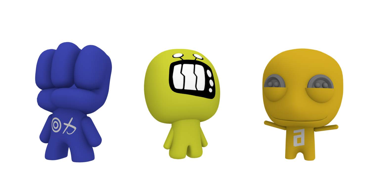 Angiru, Fist, and Codi (coolernow123)