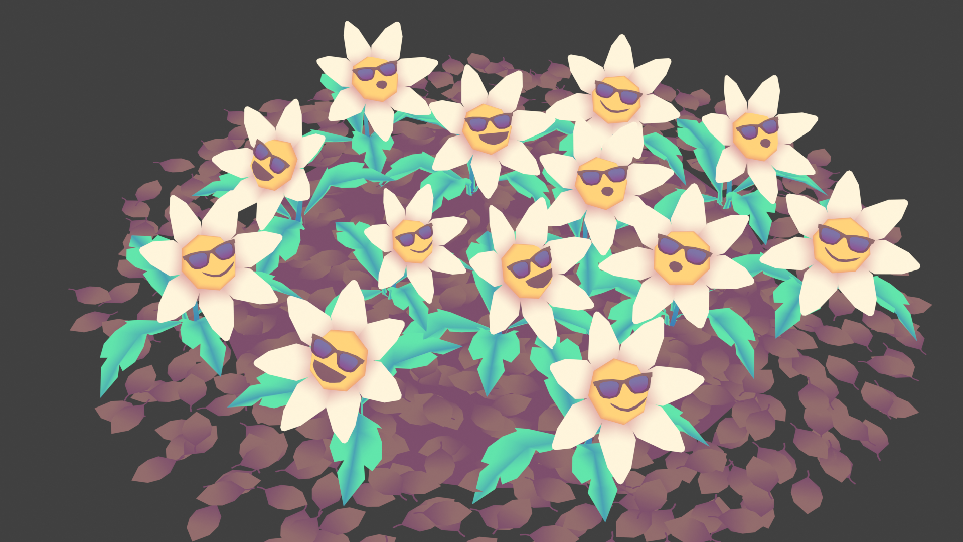 It's finally spring! Rigged Animated Flower