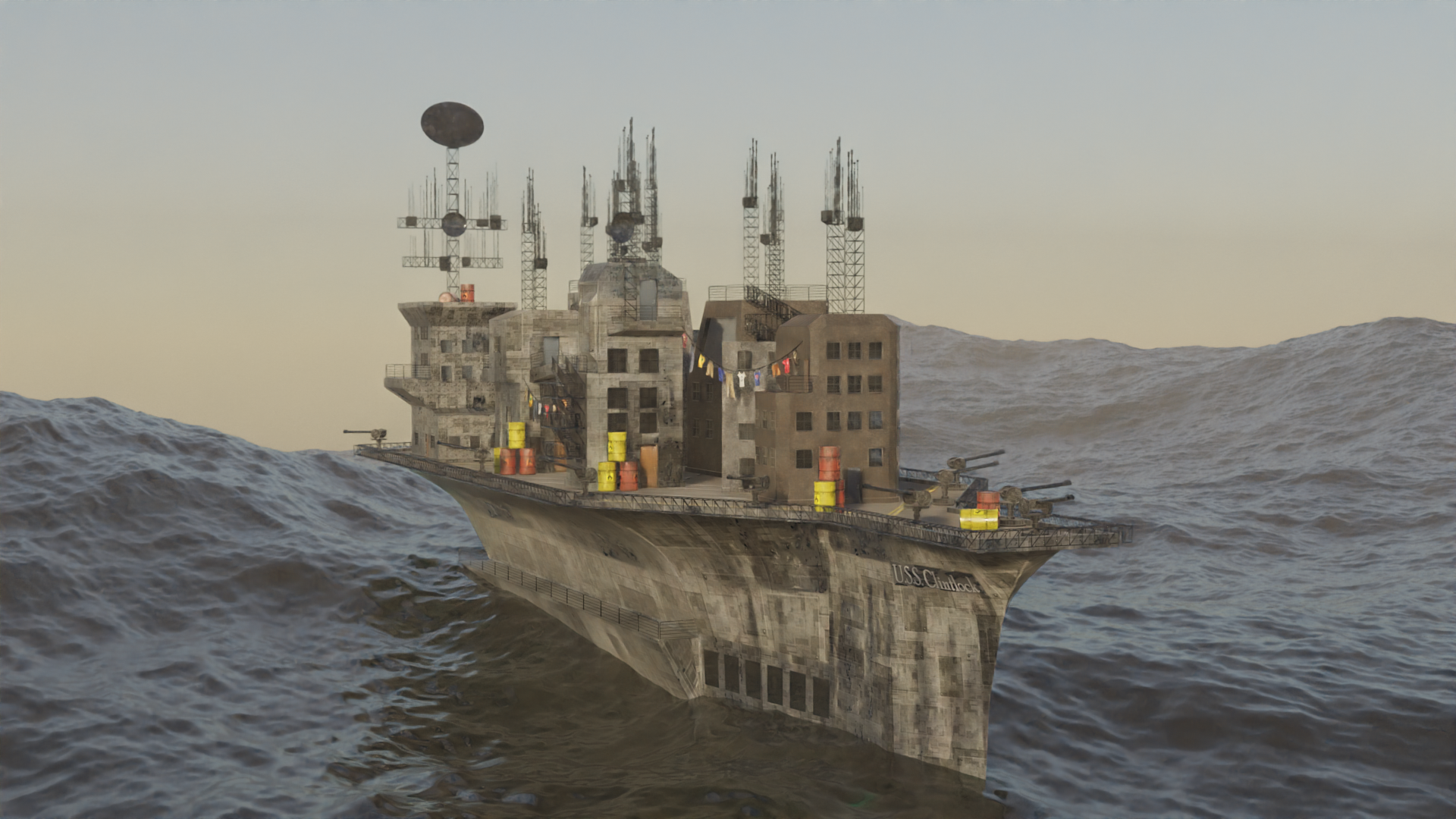 Aircraft carrier...?