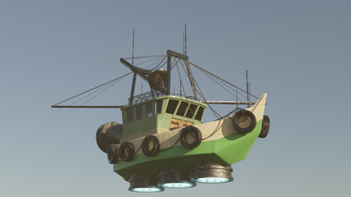 Fishing trawler...?