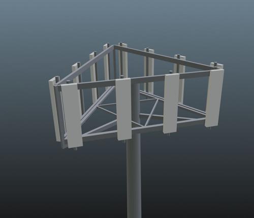 Low Poly Cell Phone Tower
