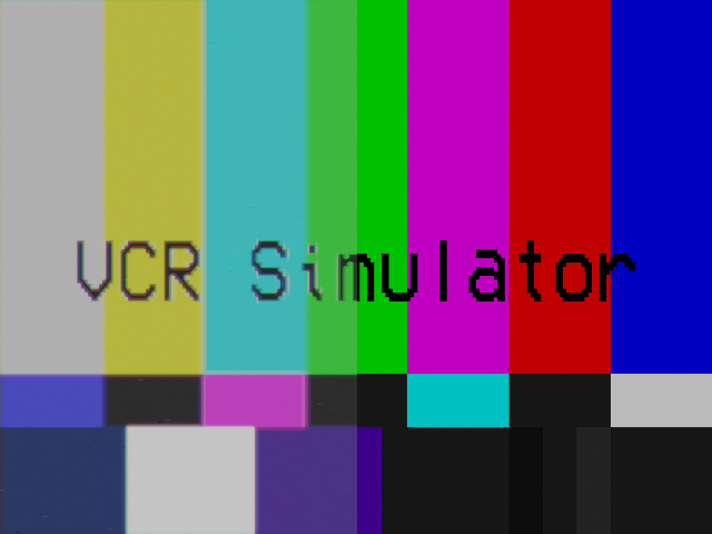 VHS Simulator