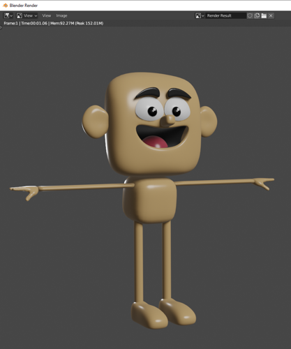 Kid Basic with Smears as Shape Key
