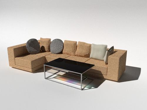 sofa+table+pillow