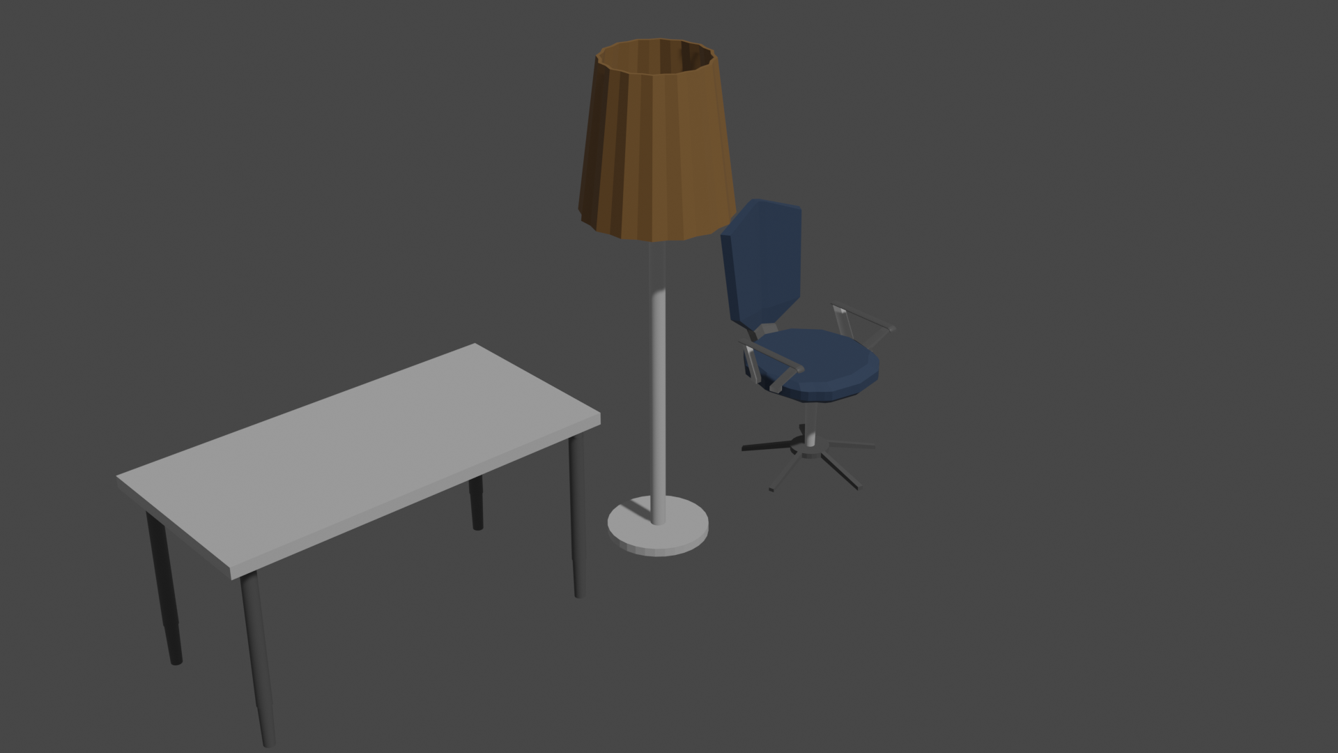 Low Poly Furniture