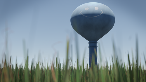 Smiling Water Tower