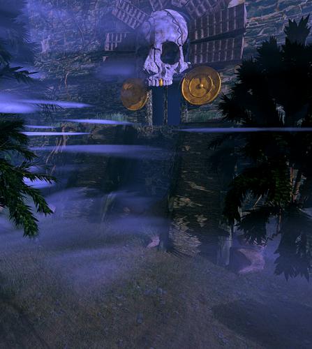 Skull Island environment