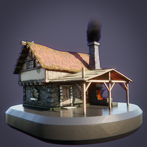Medieval House 005 - Blacksmith