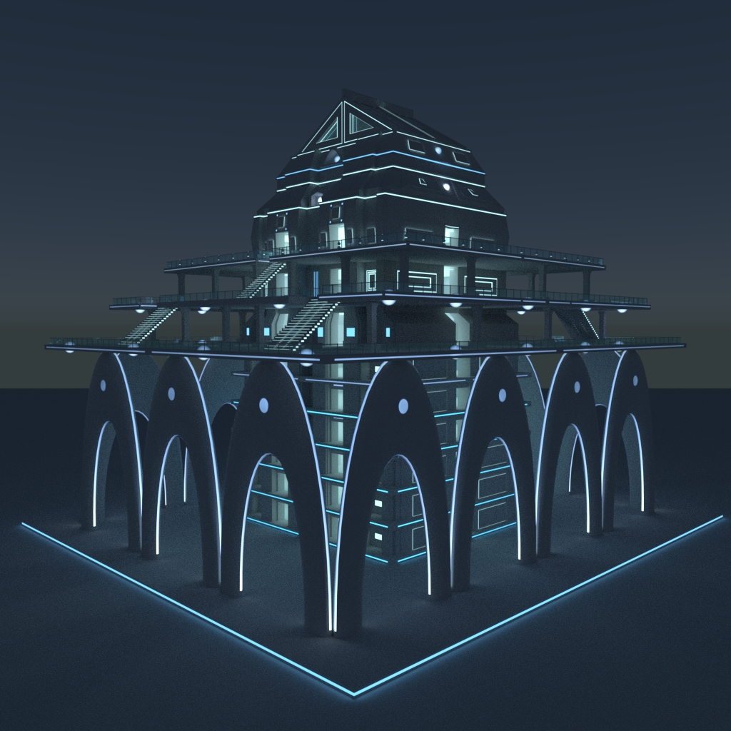 SciFi Building 34