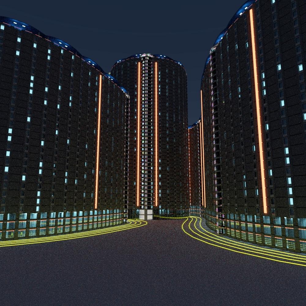 SciFi Building 45 Snake
