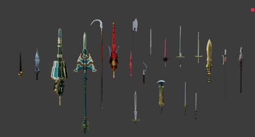 Gilgamesh Weapons