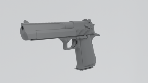Desert Eagle [High Poly]