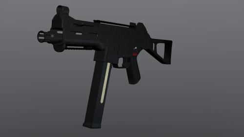 Textured Heckler & Koch UMP-45