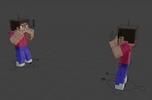 Minecraft Rig Steve