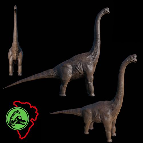 Brachiosaurus from Jurassic Park
