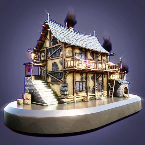 Medieval House 007 - Blacksmith