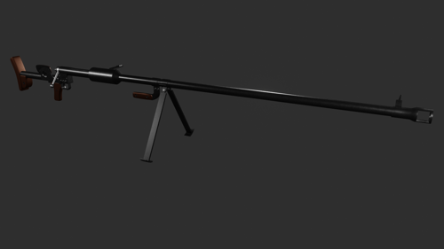 PTRD Anti-Tank Rifle