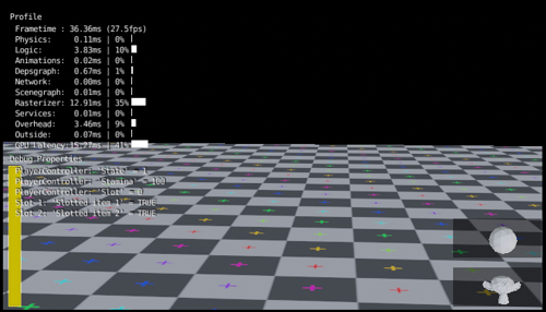 UPBGE X 0.3 Logic node inventory system