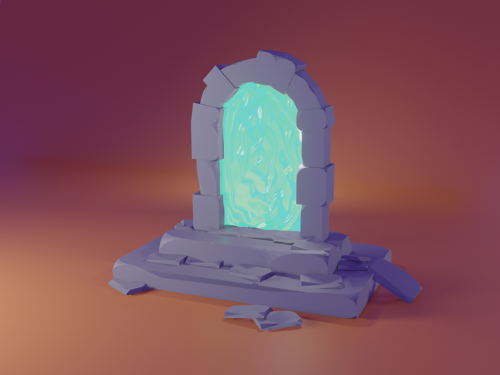 Low Poly PORTAL