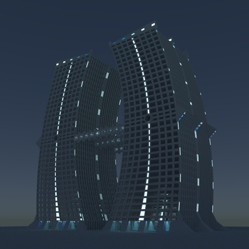 SciFi Building 4