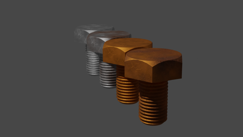Procedural Metal Materials