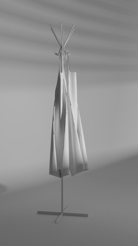 Hanger with Clothes