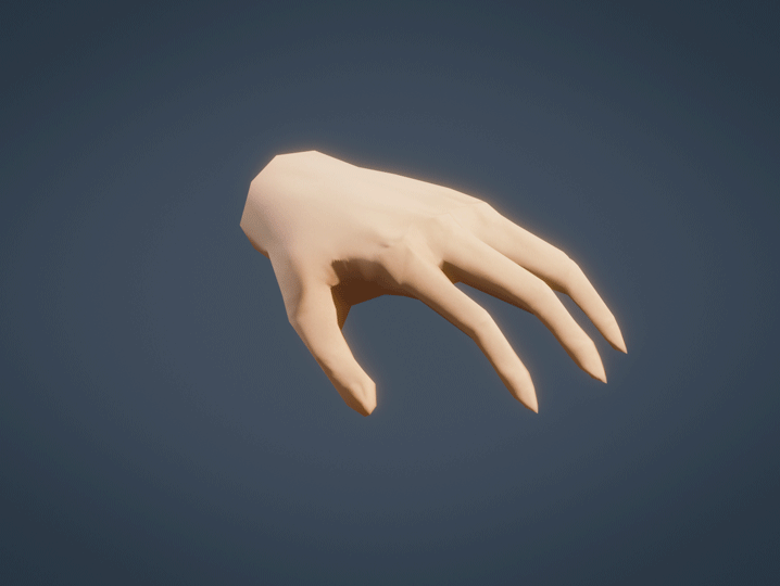 Low Poly Hand