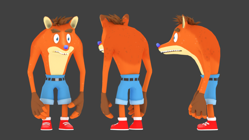 "Crunch" Bandicoot.