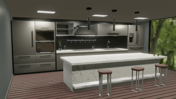 Kitchen interior design