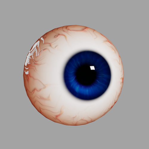 Procedural Eye Shader + Mesh
