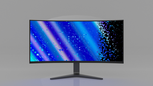 Wide Monitor Model 1