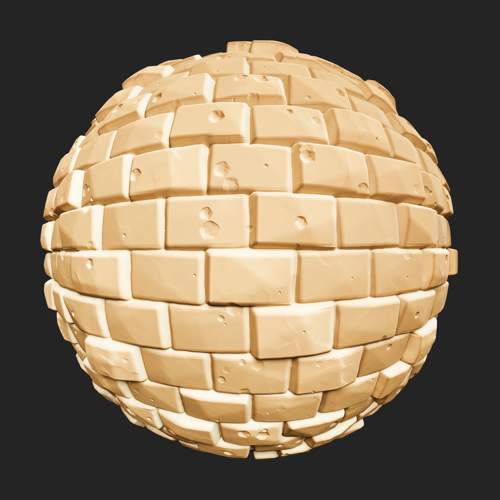 Stylized Sand Bricks