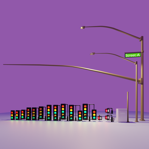 Traffic Signal Assets Pack