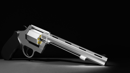 Low Poly Revolver