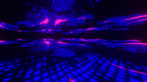 Sci fi ocean scene