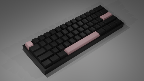 Mechanical keyboard 60%