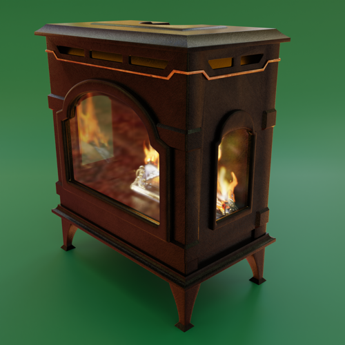 Cast Iron Wood Stove