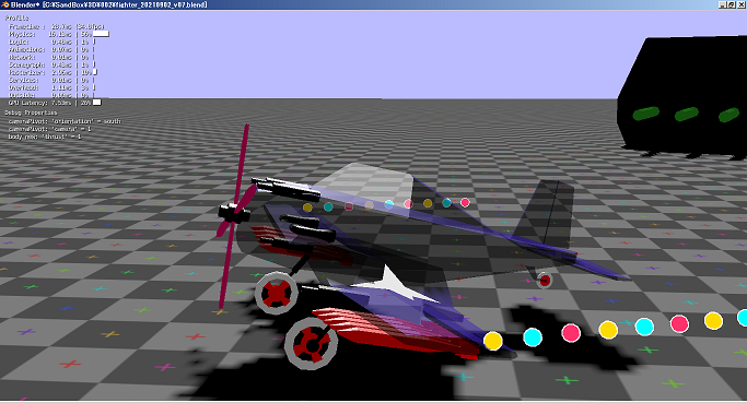 fighter aircraft with retractable landing gear