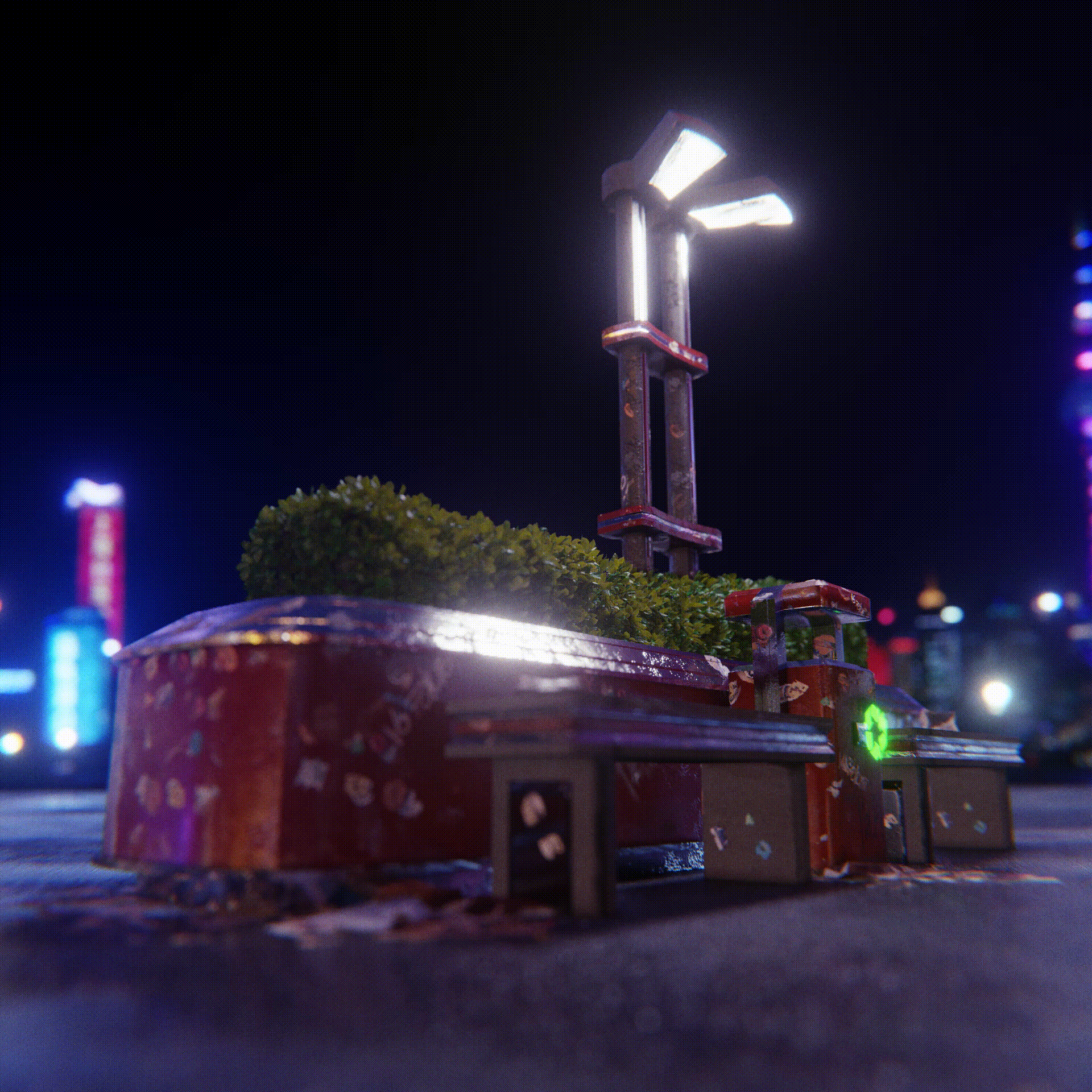 Cyberpunk Street Assets