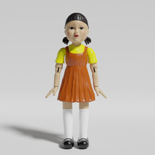 Squid Game Doll Rig