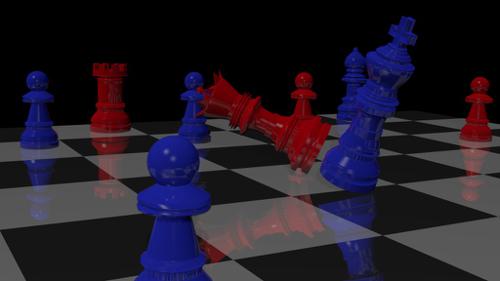 Red &amp; Blue Chess
