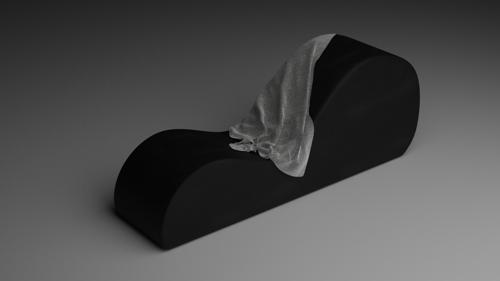 Lazy couch with small blanket, For Couples or Book readers