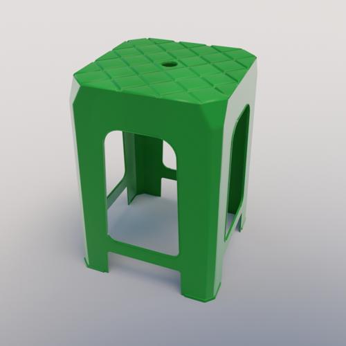 Taiwan Plastic Chair that can be seen everywhere
