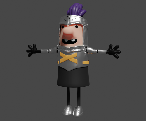 Rowley Jefferson In His Halloween Outfit